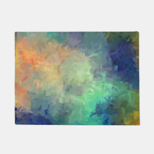 Paillasson Tableau coloré Abstrait #5