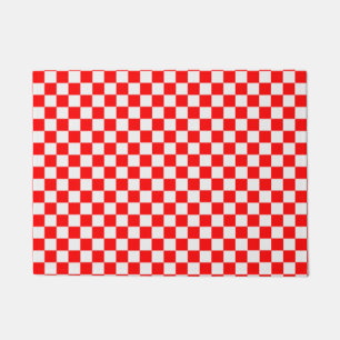 Paillasson Tableau de bord classique rouge et blanc par STayl