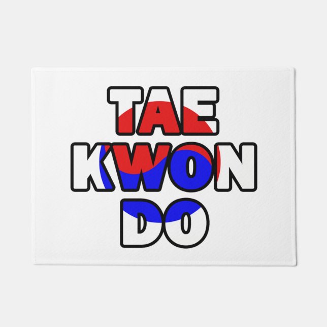 Paillasson Taekwondo (Devant)
