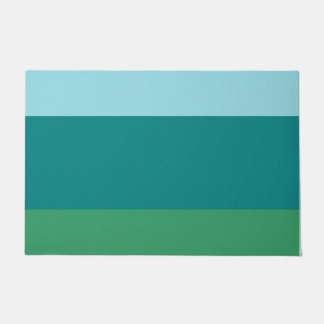 Paillasson Tanager Turquoise, Turquoise Blue et Kelly Green H