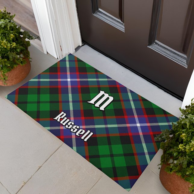 Paillasson Tartan du clan Russell (Créateur téléchargé)