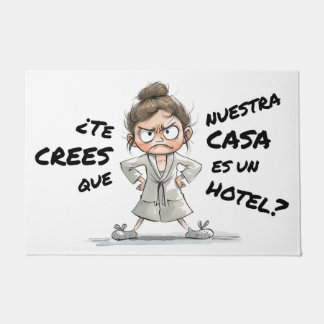 Paillasson ¿Te crees que esta casa es un hotel?