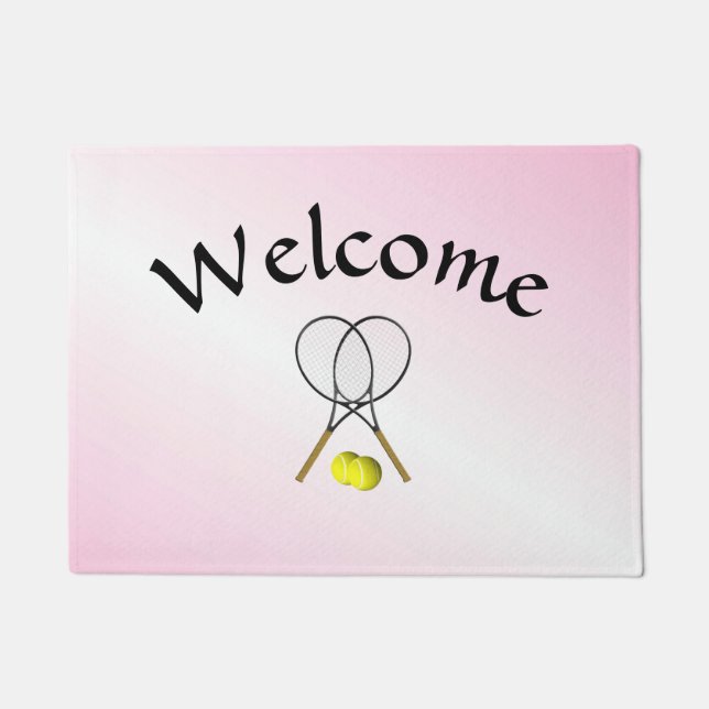 Paillasson Tennis Pink (Devant)