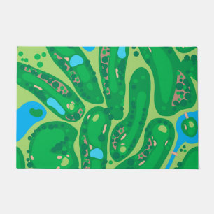 Paillasson terrain de golf par golf green