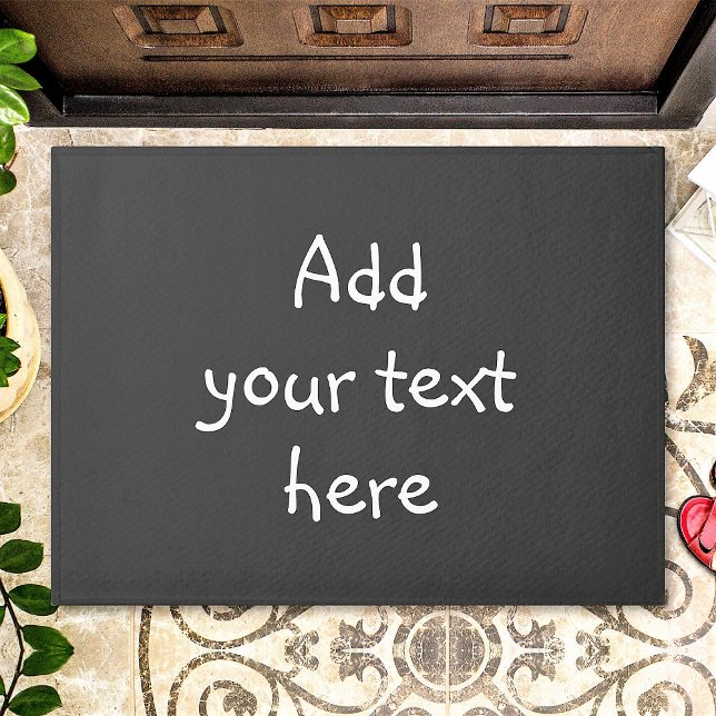 Paillasson Texte personnalisé (Créateur téléchargé)