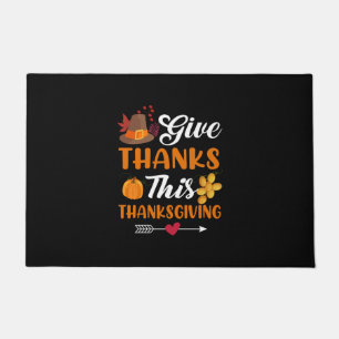 Paillasson Thanksgiving Remerciez Ce Thanksgiving
