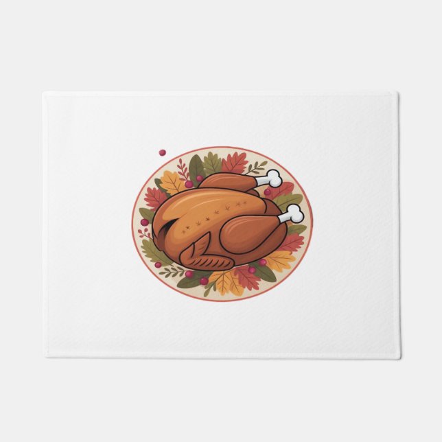 Paillasson Thanksgiving Roast Turkey - Festive Holiday Feast (Devant)
