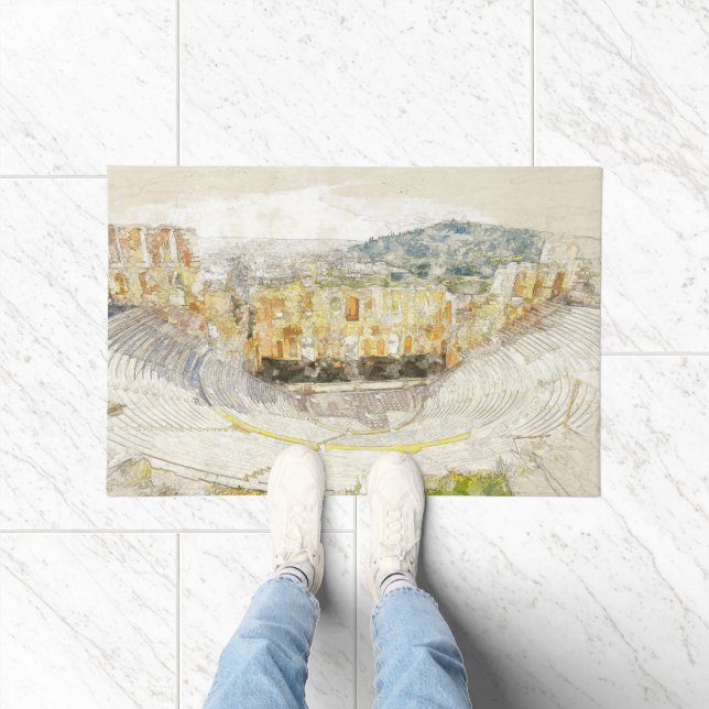 Paillasson Théâtre antique d'Athènes, Grèce (Intérieur)