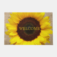 Toile de jute jaune personnalisée de Faux de