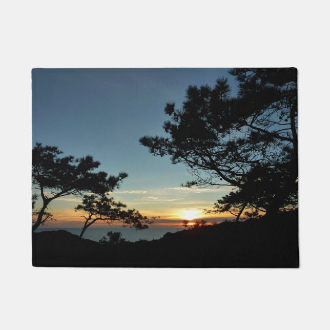 Paillasson Torrey Pine Sunset III Paysage californien (Devant)