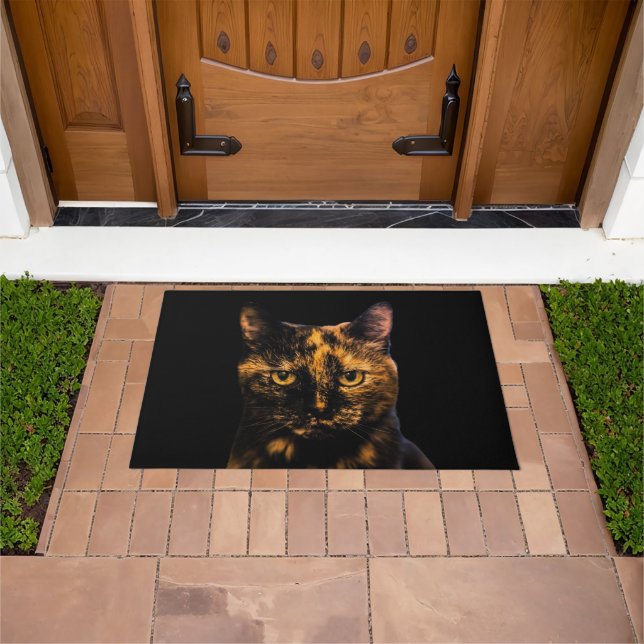 Paillasson Tortie Love Design #2 Belle Tortie Porte Chat (De plein air)