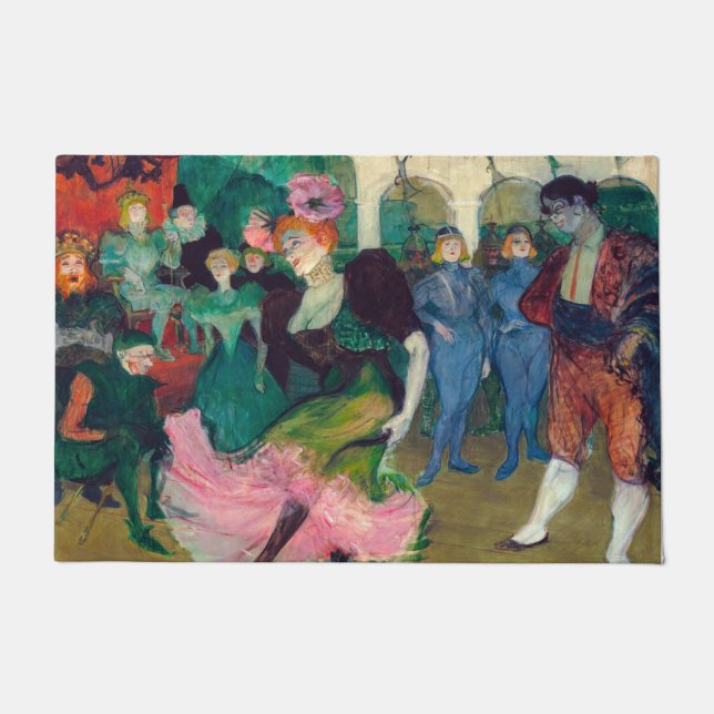 Paillasson Toulouse-Lautrec - Marcelle Lender, Danse Bolero (Devant)