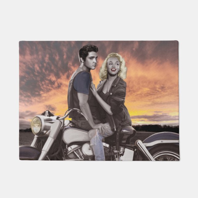 Paillasson Tour 2 de coucher du soleil (Devant)