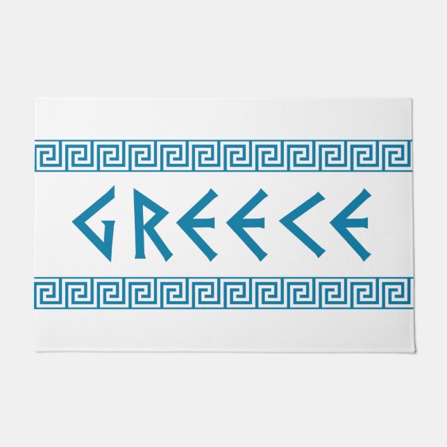 Paillasson trave de Grec de symbole de nom des textes de (Devant)