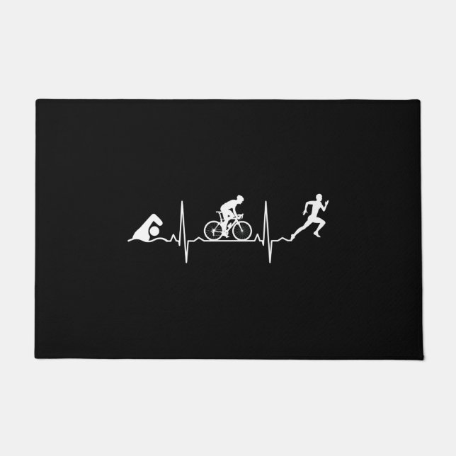 Paillasson Triathlon - Triathlon (Devant)