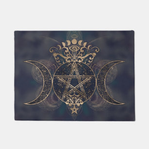 Paillasson Triple Moon - Triple Goddess Gold and Purple