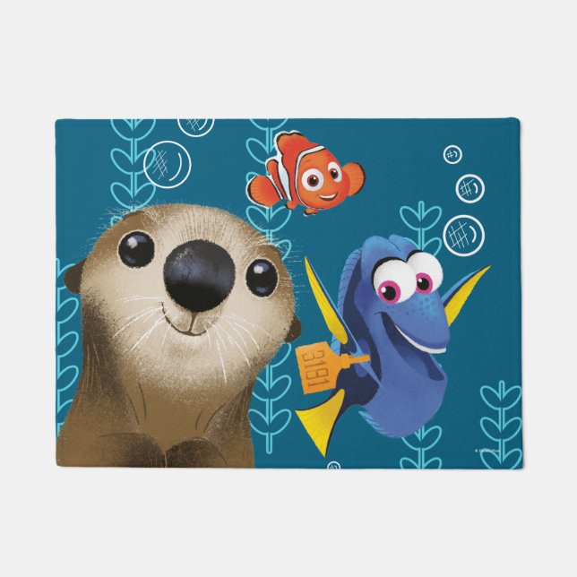 Paillasson Trouver Dory| Nemo, Dory et Otter (Devant)