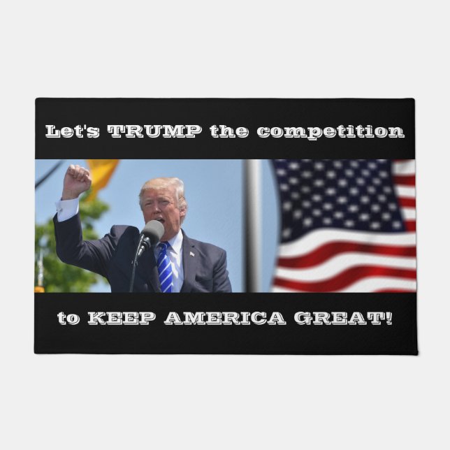 Paillasson Trump Keep America Great 2020 Presidential (Devant)