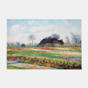 Paillasson Tulip Fields dans les Pays-Bas, Monet