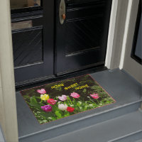 Tulipes colorées MAISON DOUCE MAISON Porte Mat