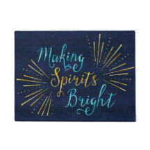 Typographie de Noël Élégante Faisant des esprits b