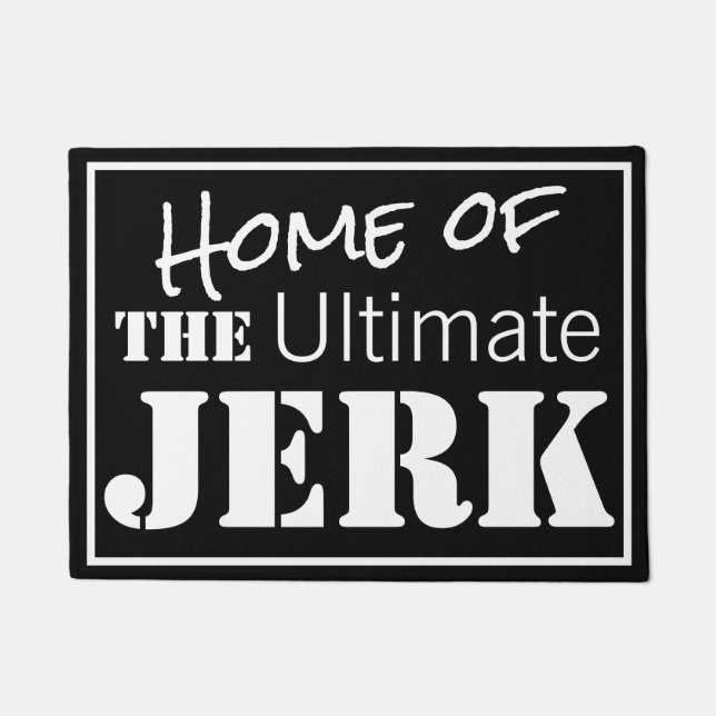 Paillasson Ultime Jerk Humoristique (Devant)