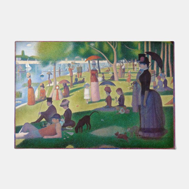 Paillasson Un dimanche après-midi à La Grande Jatte, Seurat (Devant)