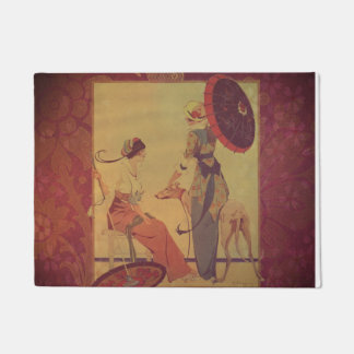 Paillasson Un lévrier de distinction