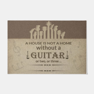 Paillasson Une Maison N'Est Pas Une Maison Sans Guitare