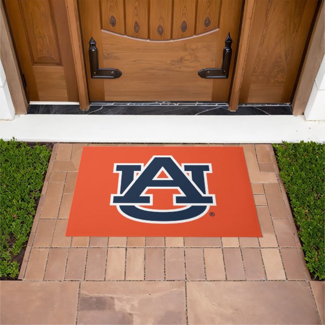 Paillasson Université d'Auburn | Auburn UA Logo (De plein air)