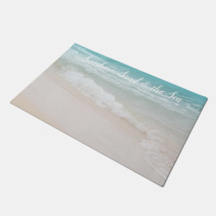 Paillasson Vagues d'océan de plage