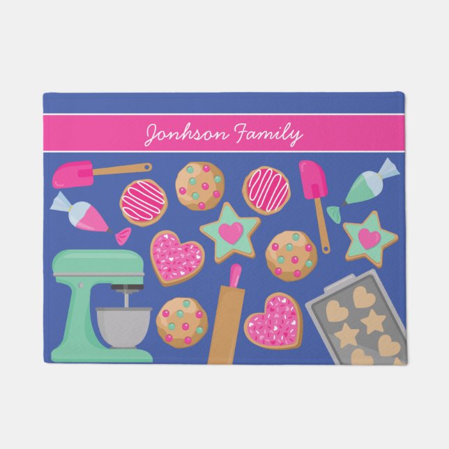 PAILLASSON VALENTINE'S DAY COOKIES PARTY DOORMAT (Devant)