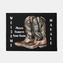 Veuillez enlever les bottes