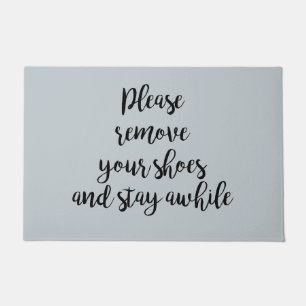 Paillasson Veuillez Enlever Votre Chaussure Sol Mat
