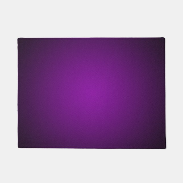 Paillasson Vignette cool violet-noir gris (Devant)