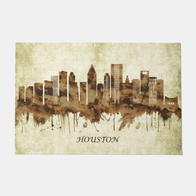 Paillasson Ville de Houston Texas (Devant)