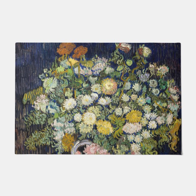Paillasson Vincent van Gogh - Bouquet de fleurs dans un vase (Devant)