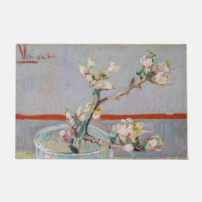 Paillasson Vincent van Gogh - Branche d'amandes en verre (Devant)