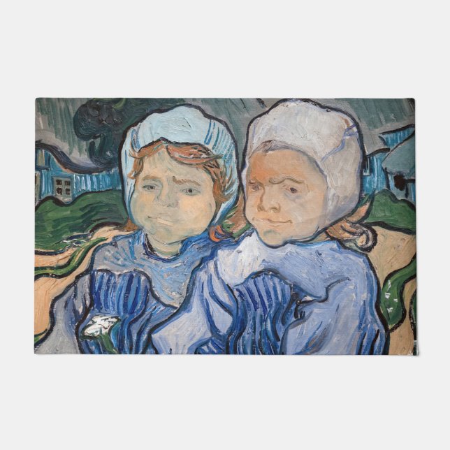 Paillasson Vincent van Gogh - Deux petites filles (Devant)