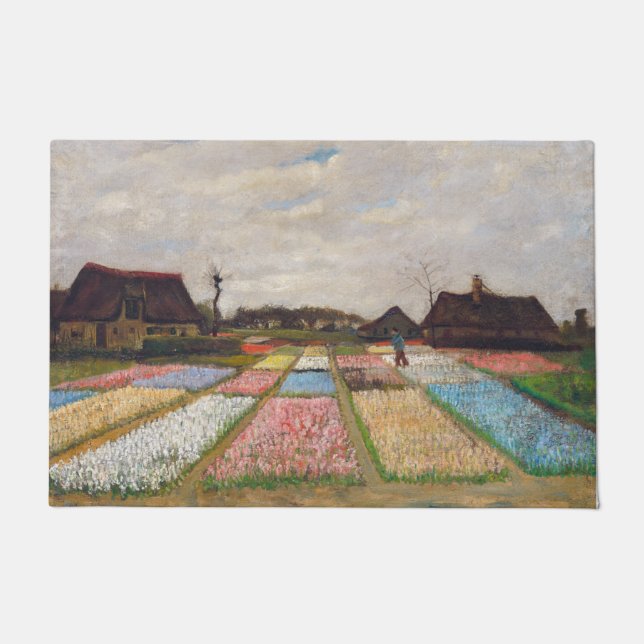 Paillasson Vincent van Gogh - Lits à fleurs en Hollande (Devant)