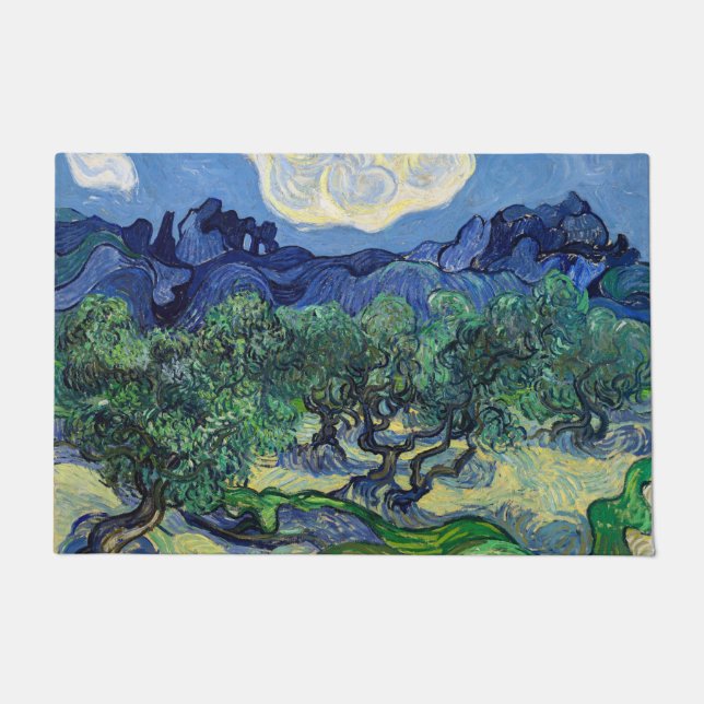 Paillasson Vincent van Gogh - Oliviers aux Alpilles (Devant)