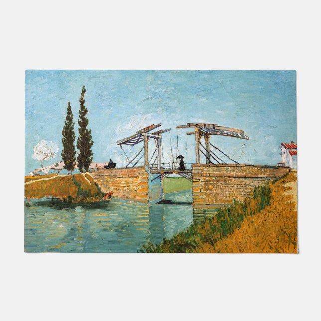 Paillasson Vincent van Gogh - Pont Langlois à Arles #3 (Devant)