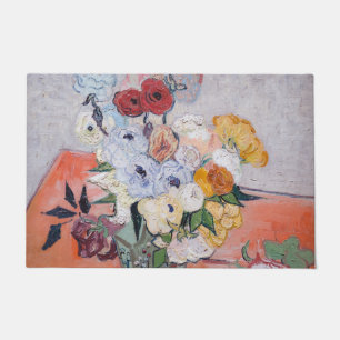 Paillasson Vincent van Gogh - Vase avec Roses et anémones