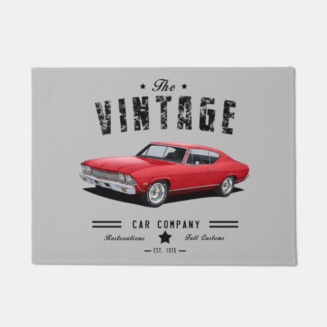 Paillasson Vintage Car Company Chevelle (Devant)