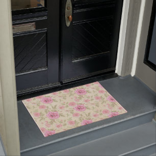Paillasson Vintage Rose rose rose floral