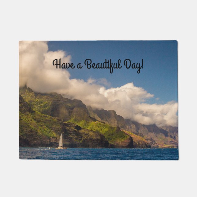 Paillasson Voile Porte Côtière Mat (Devant)