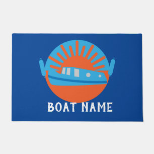 Paillasson Voilier Narrowboat Canal Bateau Living Pormat Port