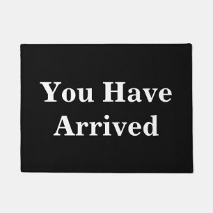 Paillasson Vous avez drôle arrivé