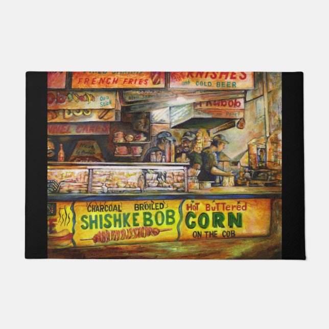 Paillasson Vous ne pouvez pas rivaliser avec cela (Devant)