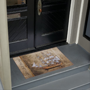 Paillasson Voyons Ailleurs - Nautique